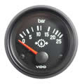 VDO Cockpit International Gear oil pressure 25Bar 52mm 12V